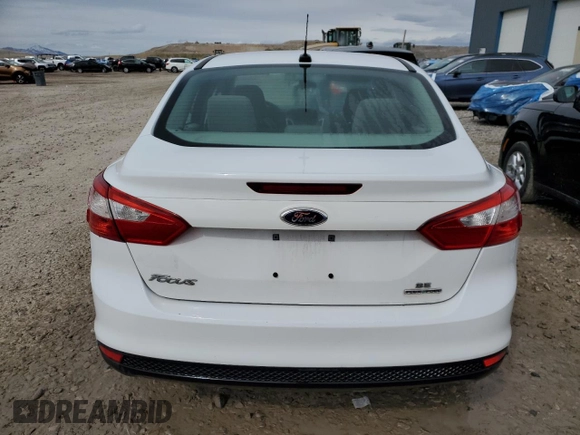 2014 Ford Focus SE with VIN 1FADP3F26EL224277, listed as a Copart auction lot 49580465 with 129,224 mi miles and Clean Title. Bid and sale history available at carsss.com. Image 6.