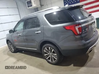 2017 Ford Explorer Platinum с VIN 1FM5K8HT8HGD46390, выставлен на аукционе Copart как лот 63304525 с пробегом 62 977 миль миль и Чистый • Clean title. История ставок и продаж доступна на DreamBid. Изображение 2.