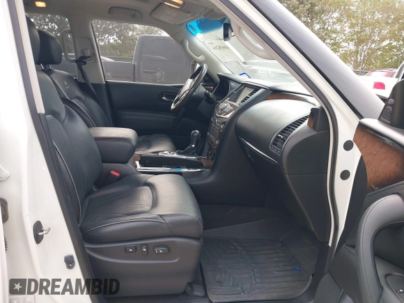 2014 Infiniti QX80 z VIN JN8AZ2NF1E9552567, wystawiony jako IAAI lot #40608266 z przebiegiem 94 809 mil mil oraz . Historia ofert i sprzedaży dostępna na DreamBid. Obrazek 5.