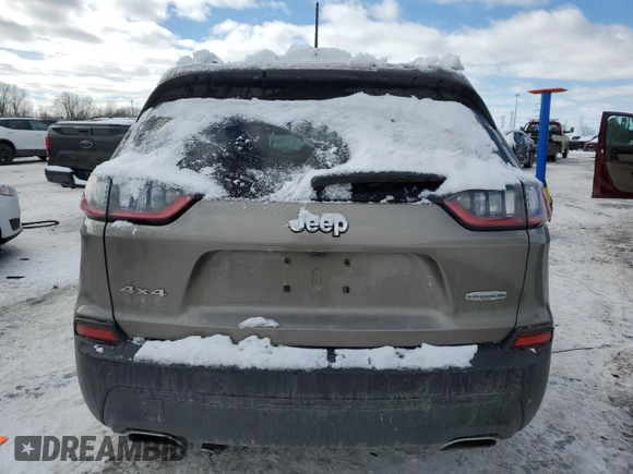 2021 Jeep Cherokee Latitude Lux with VIN 1C4PJMMX8MD149796, listed as a Copart auction lot 45959345 with Not Provided miles and Non Repairable. Bid and sale history available at carsss.com. Image 6.