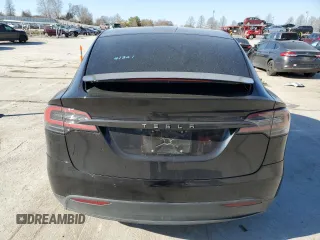 2016 Tesla Model X 70D with VIN 5YJXCBE20GF011801, listed as a Copart auction lot 47640725 with 174,948 mi miles and Salvage Title. Bid and sale history available at DreamBid. Image 6.