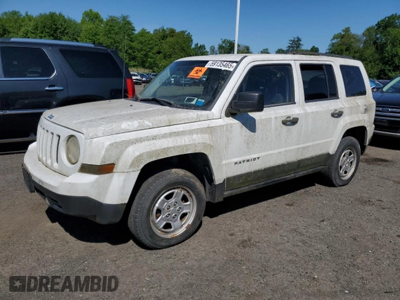 2012 Jeep Patriot Sport z VIN 1C4NJRBB6CD667450, wystawiony jako Copart lot #59135465 z przebiegiem 79 865 mil mil oraz Czysty tytuł • Clean title. Historia ofert i sprzedaży dostępna na DreamBid. Obrazek 1.