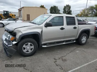 2008 GMC Canyon SLE2 with VIN 1GTDT43E188217884, listed as a Copart auction lot 75870544 with 105,609 mi miles and Salvage Title. Bid and sale history available at carsss.com. Image 1.