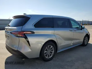 2021 Toyota Sienna LE with VIN 5TDKRKEC9MS035667, listed as a Copart auction lot 53754995 with 98,170 mi miles and Salvage title. Bid and sale history available at DreamBid. Image 3.