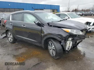 2016 Kia Sportage EX z VIN KNDPCCAC8G7803558, wystawiony jako Copart lot #80878474 z przebiegiem 228 876 mil mil oraz Czysty tytuł • Clean title. Historia ofert i sprzedaży dostępna na DreamBid. Obrazek 4.