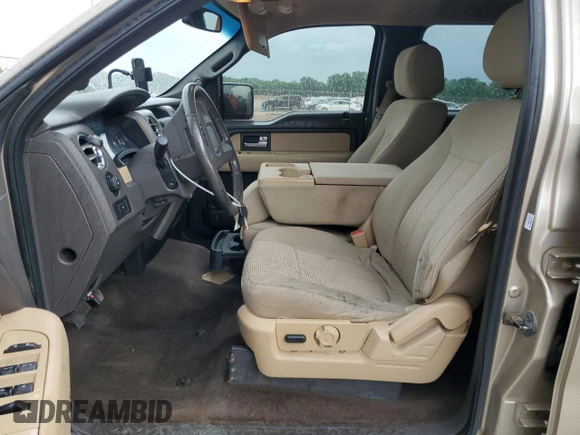 2012 Ford F-150 XL with VIN 1FTFW1ET5CFC30264, listed as a Copart auction lot 55231195 with 272,270 mi miles and Salvage title. Bid and sale history available at DreamBid. Image 7.