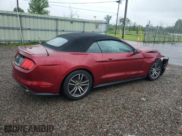 2016 Ford Mustang EcoBoost Premium with VIN 1FATP8UH4G5304510, listed as a Copart auction lot 59869815 with 33,438 mi miles and Salvage title. Bid and sale history available at DreamBid. Image 3.