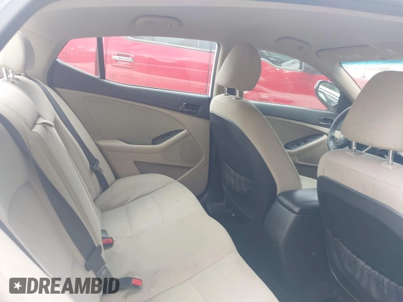 2015 Kia Optima LX with VIN KNAGM4A71F5589591, listed as a IAAI auction lot 42638648 with 154,913 mi miles and . Bid and sale history available at DreamBid. Image 8.
