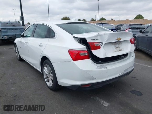 2018 Chevrolet Malibu LT with VIN 1G1ZD5ST8JF186636, listed as a IAAI auction lot 41542781 with 119,368 mi miles and . Bid and sale history available at DreamBid. Image 3.