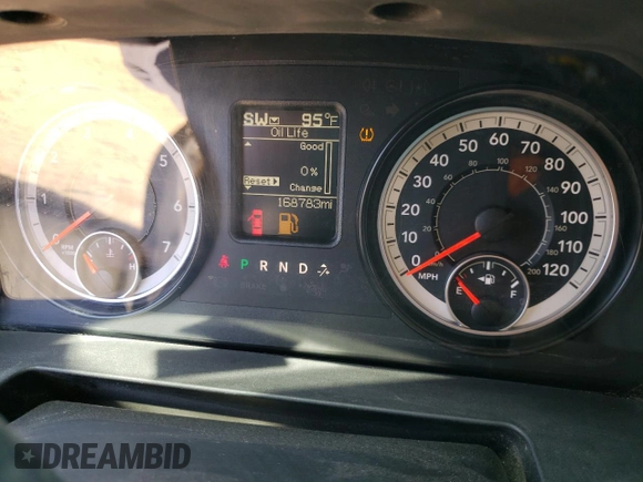 2016 Ram 2500 Tradesman with VIN 3C6UR5HJ0GG129550, listed as a Copart auction lot 48294933 with 168,783 mi miles and Clean title. Bid and sale history available at DreamBid. Image 9.