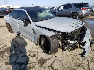 2021 BMW M3 Competition z VIN WBS33AY08MFL28079, wystawiony jako Copart lot #44910213 z przebiegiem 31 993 mil mil oraz . Historia ofert i sprzedaży dostępna na DreamBid. Obrazek 4.