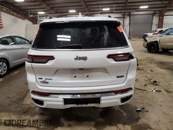 2022 Jeep Grand Cherokee Overland with VIN 1C4RJKDG3N8551460, listed as a Copart auction lot 51510745 with Not provided miles and Salvage title. Bid and sale history available at DreamBid. Image 6.