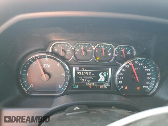 2015 Chevrolet Silverado 1500 LT with VIN 1GCRCRECXFZ223432, listed as a Copart auction lot 50058405 with 132,215 mi miles and Salvage Title. Bid and sale history available at carsss.com. Image 9.