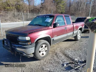 2002 Chevrolet Silverado 1500 LT with VIN 2GCEK19T421125920, listed as a IAAI auction lot 41605469 with 280,521 mi miles. Bid and sale history available at carsss.com. Image 2.