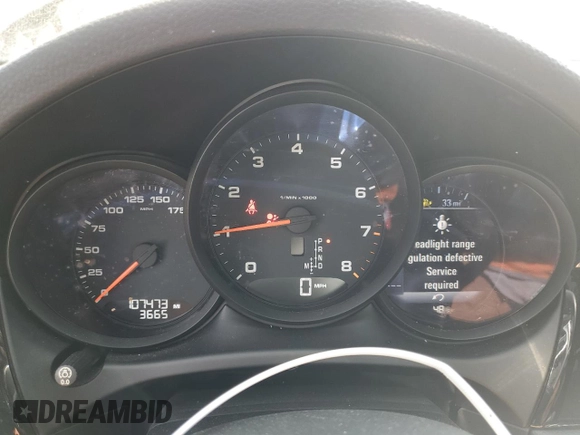 2017 Porsche Macan with VIN WP1AA2A57HLB01147, listed as a Copart auction lot 48677805 with 107,473 mi miles and Salvage Title. Bid and sale history available at DreamBid. Image 9.