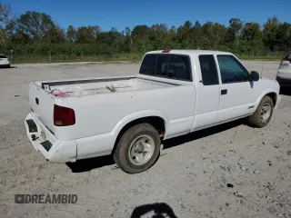 1997 Chevrolet S-10 LS with VIN 1GCCS19W7VK121494, listed as a Copart auction lot 75327694 with 292,652 mi miles and Salvage Title. Bid and sale history available at DreamBid. Image 3.
