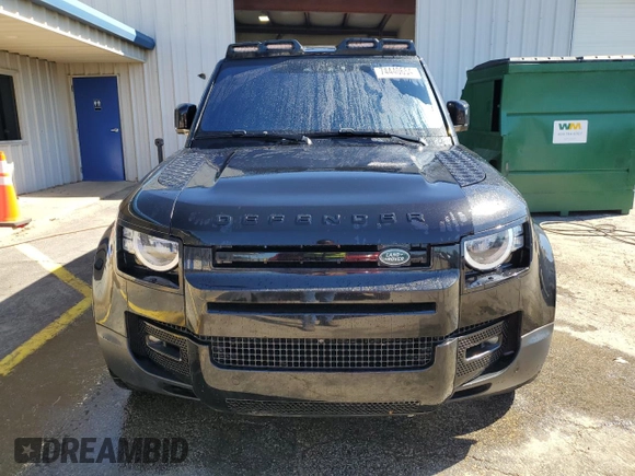 2020 Land Rover Defender S with VIN SALEJEEX4L2021585, listed as a Copart auction lot 74440654 with Not provided miles and Salvage title. Bid and sale history available at DreamBid. Image 5.