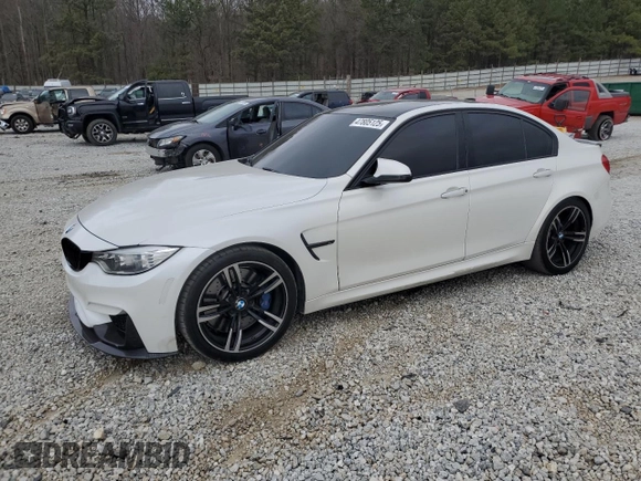 2016 BMW M3 with VIN WBS8M9C55G5D31412, listed as a Copart auction lot 47805125 with 60,835 mi miles and Clean title. Bid and sale history available at DreamBid. Image 1.