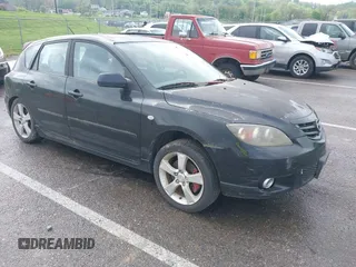 2004 Mazda 3 s with VIN JM1BK143341143439, listed as a IAAI auction lot 42121987 with 189,506 mi miles and . Bid and sale history available at carsss.com. Image 1.
