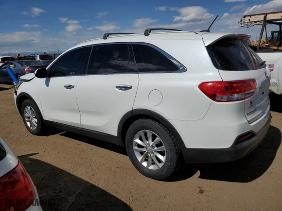 2017 Kia Sorento LX V6 with VIN 5XYPG4A52HG220130, listed as a Copart auction lot 50570725 with 70,398 mi miles and Salvage Title. Bid and sale history available at carsss.com. Image 2.