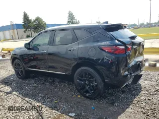 2020 Chevrolet Blazer Premier with VIN 3GNKBLRS1LS667740, listed as a Copart auction lot 63771195 with 57,679 mi miles and Salvage title. Bid and sale history available at DreamBid. Image 2.