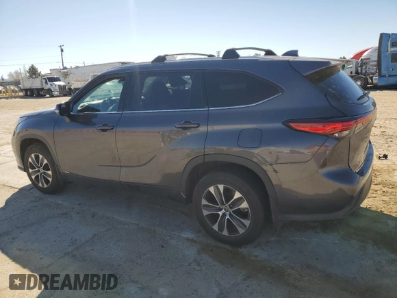 2022 Toyota Highlander Hybrid XLE z VIN 5TDHBRCH6NS551718, wystawiony jako Copart lot #47105095 z przebiegiem 116 263 mil mil oraz Szkoda całkowita • Salvage title. Historia ofert i sprzedaży dostępna na DreamBid. Obrazek 2.