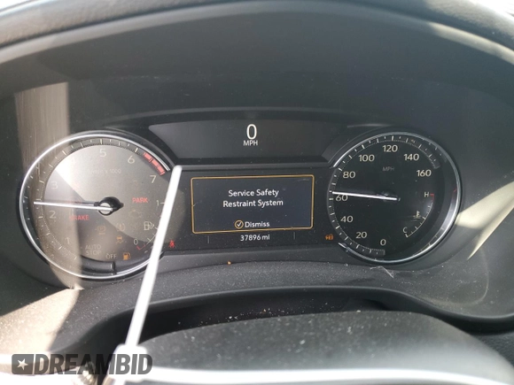 2022 Cadillac XT4 FWD Sport with VIN 1GYFZER46NF119009, listed as a Copart auction lot 57651725 with 37,896 mi miles and Salvage title. Bid and sale history available at DreamBid. Image 9.