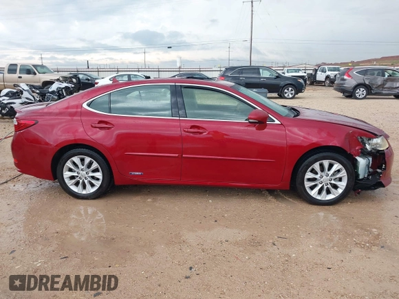 2013 Lexus ES 300h with VIN JTHBW1GG7D2024448, listed as a IAAI auction lot 42112850 with 137,325 mi miles and . Bid and sale history available at DreamBid. Image 13.