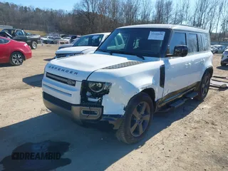 2024 Land Rover Defender X-Dynamic SE with VIN SALE27EU9R2302644, listed as a IAAI auction lot 41344698 with 12,688 mi miles and . Bid and sale history available at DreamBid. Image 6.