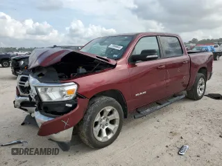2021 Ram 1500 Lone Star z VIN 1C6RREFT3MN574412, wystawiony jako Copart lot #72806604 z przebiegiem 97 391 mil mil oraz Szkoda całkowita • Salvage title. Historia ofert i sprzedaży dostępna na DreamBid. Obrazek 1.