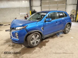 2020 Mitsubishi Outlander ES with VIN JA4AR3AU6LU023691, listed as a Copart auction lot 63002805 with 57,381 mi miles and Salvage title. Bid and sale history available at DreamBid. Image 1.