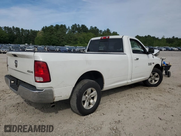 2018 Ram 1500 SLT with VIN 3C6JR7ET1JG176002, listed as a Copart auction lot 58639725 with 64,392 mi miles and Salvage title. Bid and sale history available at DreamBid. Image 3.