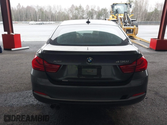 2018 BMW 4 Series 430i xDrive with VIN WBA4J3C57JBG95638, listed as a IAAI auction lot 41960833 with 108,504 mi miles and . Bid and sale history available at DreamBid. Image 16.