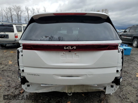 2024 Kia Carnival EX with VIN KNDNC5H3XR6391712, listed as a Copart auction lot 80337484 with 3,034 mi miles and Salvage Title. Bid and sale history available at carsss.com. Image 6.