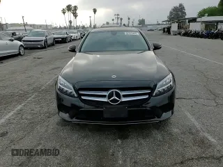 2021 Mercedes-Benz C 300 with VIN W1KWF8DB4MR610817, listed as a Copart auction lot 57913455 with 40,810 mi miles and Salvage title. Bid and sale history available at DreamBid. Image 14.
