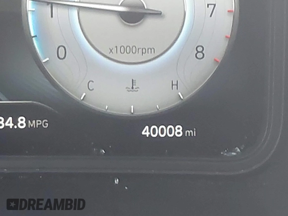 2022 Hyundai Kona Limited with VIN KM8K53A3XNU876882, listed as a IAAI auction lot 41223202 with 40,008 mi miles. Bid and sale history available at carsss.com. Image 16.
