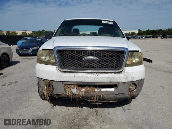 2007 Ford F-150 XL with VIN 1FTPX12V27NA40182, listed as a Copart auction lot 63041395 with 218,024 mi miles and Non repairable. Bid and sale history available at DreamBid. Image 5.