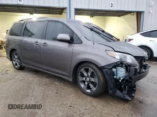 2012 Toyota Sienna SE with VIN 5TDXK3DC1CS221820, listed as a Copart auction lot 43203905 with 228,694 mi miles and Salvage Title. Bid and sale history available at carsss.com. Image 4.