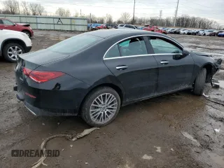 2022 Mercedes-Benz CLA 250 with VIN W1K5J4HB2NN299023, listed as a Copart auction lot 47099725 with 35,174 mi miles and Salvage title. Bid and sale history available at DreamBid. Image 3.
