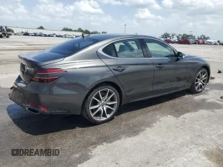 2022 Genesis G70 3.3T с VIN KMTG54TE3NU098344, выставлен на аукционе Copart как лот 60034105 с пробегом 39 487 миль миль и Списание • Salvage title. История ставок и продаж доступна на DreamBid. Изображение 3.