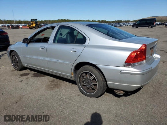 2007 Volvo S60 2.5L Turbo with VIN YV1RH592672631412, listed as a Copart auction lot 49522835 with 286,491 mi miles and Clean Title. Bid and sale history available at carsss.com. Image 2.