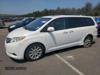 2013 Toyota Sienna XLE with VIN 5TDDK3DC2DS052055, listed as a Copart auction lot 89364395 with 219,670 mi miles and Non Repairable. Bid and sale history available at DreamBid. Image 1.