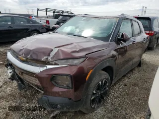 2022 Chevrolet TrailBlazer LT with VIN KL79MPS29NB135585, listed as a Copart auction lot 53976005 with 39,434 mi miles and Salvage Title. Bid and sale history available at carsss.com. Image 1.