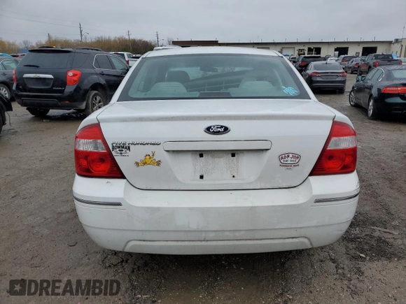 2006 Ford Five Hundred SE with VIN 1FAFP23176G135293, listed as a Copart auction lot 80738144 with 117,847 mi miles and Salvage Title. Bid and sale history available at carsss.com. Image 6.