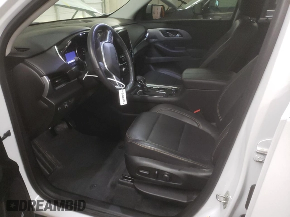 2021 Chevrolet Traverse RS with VIN 1GNERJKW4MJ150798, listed as a Copart auction lot 85663944 with 55,998 mi miles and Salvage Title. Bid and sale history available at carsss.com. Image 7.