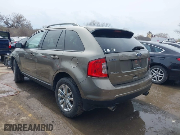 2014 Ford Edge SEL with VIN 2FMDK3JC4EBB64665, listed as a IAAI auction lot 41875360 with 219,540 mi miles. Bid and sale history available at carsss.com. Image 3.