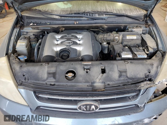 2006 Kia Sedona LX with VIN KNDMB233866030396, listed as a Copart auction lot 76388714 with 171,682 mi miles and Salvage Title. Bid and sale history available at carsss.com. Image 12.