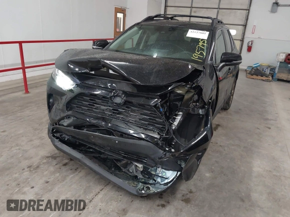 2024 Toyota RAV4 Hybrid LE with VIN 2T3UWRFV6RW195795, listed as a IAAI auction lot 42537801 with 20,964 mi miles and . Bid and sale history available at DreamBid. Image 6.