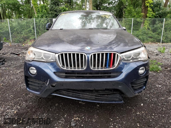 2016 BMW X4 xDrive28i with VIN 5UXXW3C50G0R22203, listed as a Copart auction lot 58575493 with 106,956 mi miles. Bid and sale history available at carsss.com. Image 5.