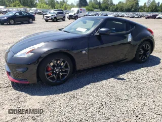 2016 Nissan 370Z with VIN JN1AZ4EH2GM934148, listed as a Copart auction lot 65052715 with 41,438 mi miles and Salvage title. Bid and sale history available at DreamBid. Image 1.